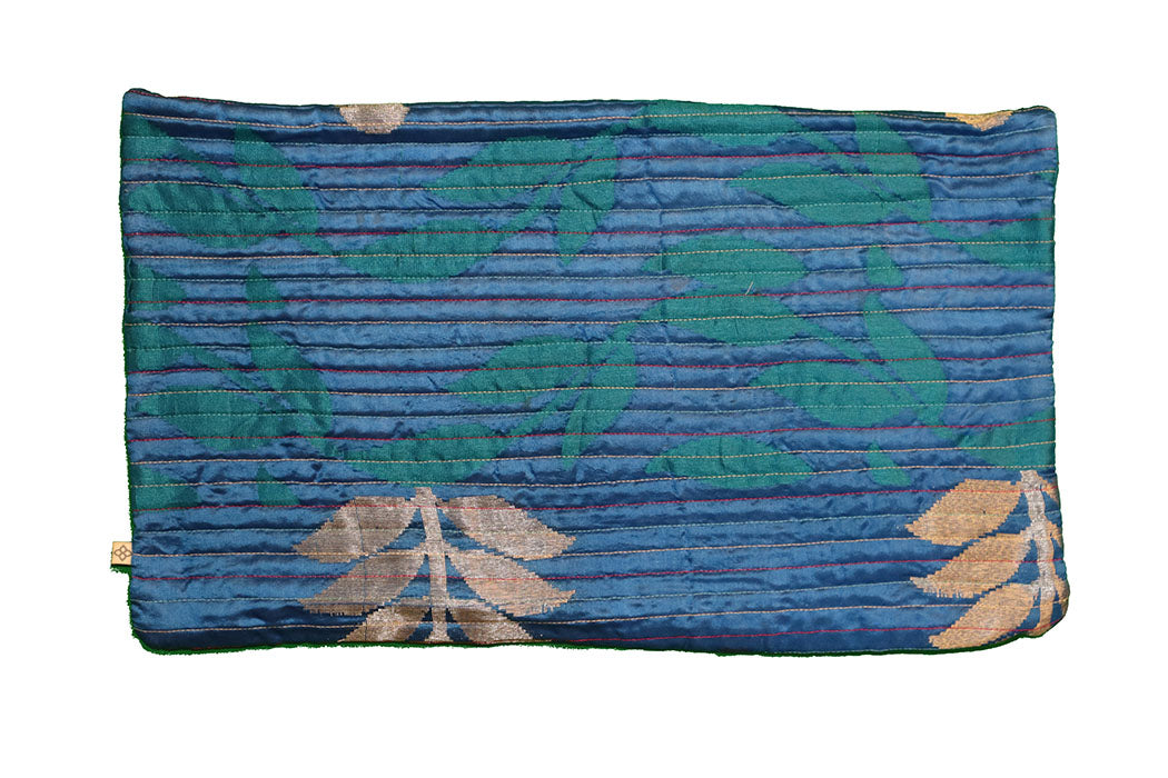 Quilted silke pude 30*50 cm