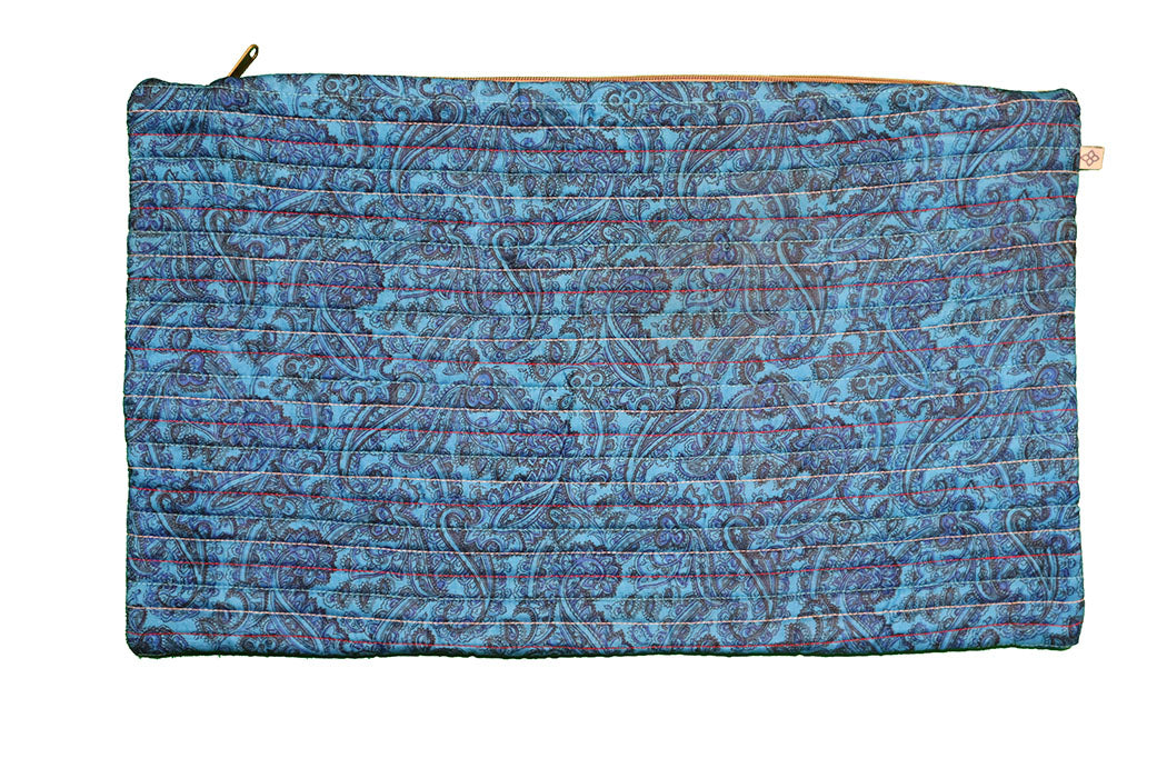 Quilted silke pude 30*50 cm