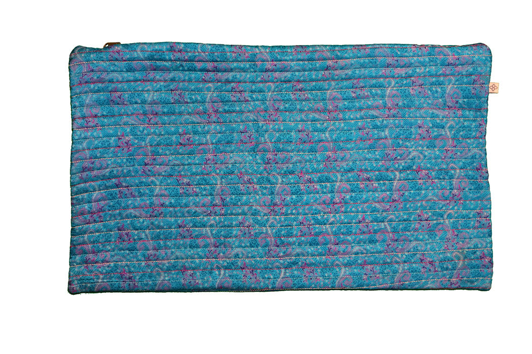 Quilted silke pude 30*50 cm