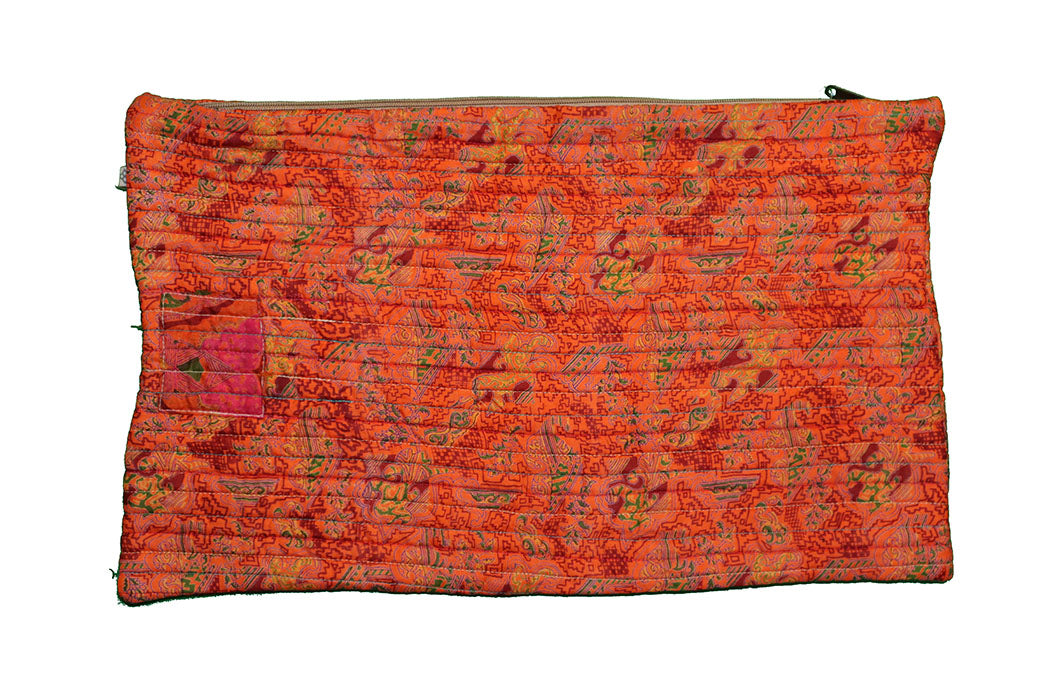 Quilted silke pude 30*50 cm