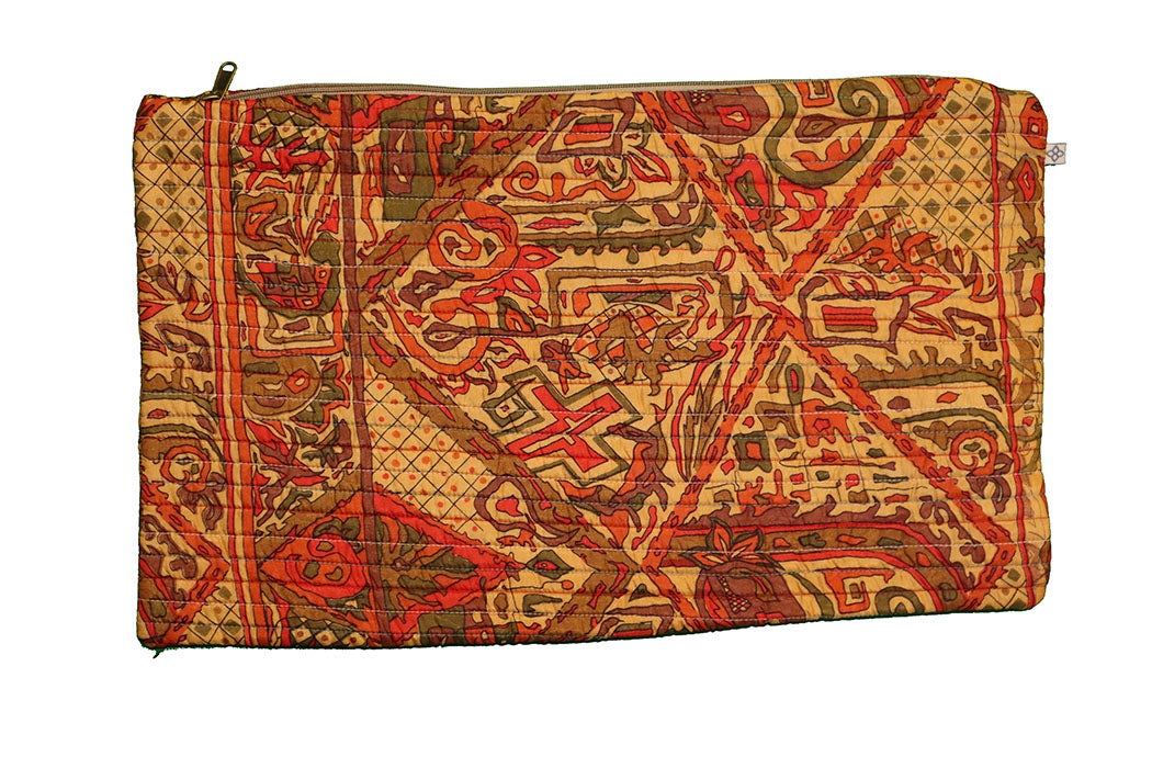 Quilted silke pude 30*50 cm