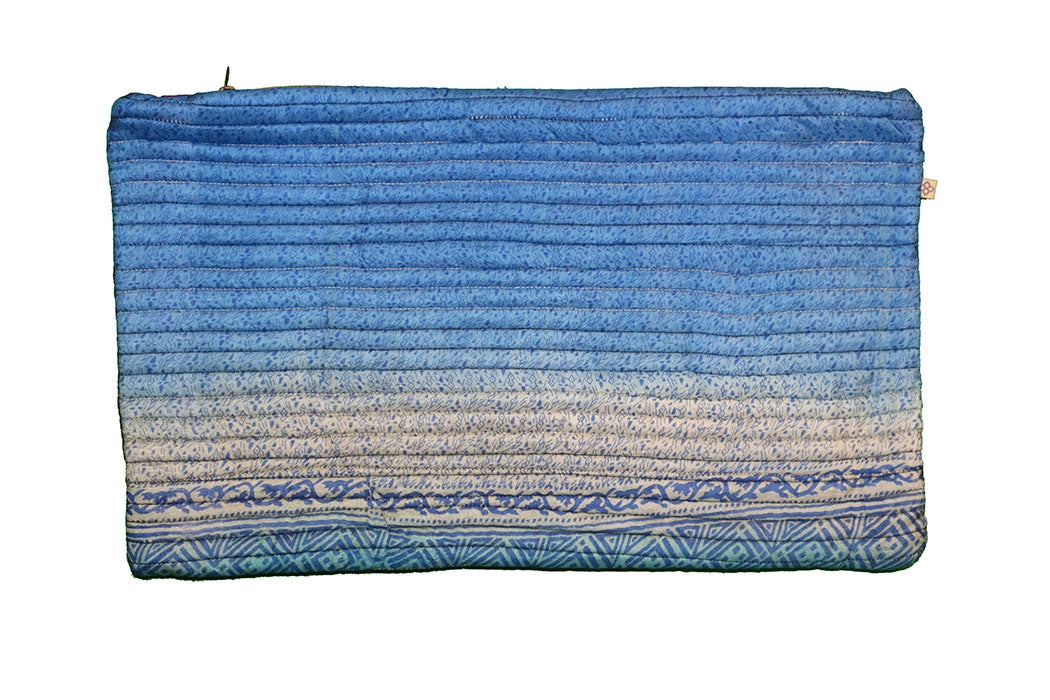 Quilted silke pude 30*50 cm
