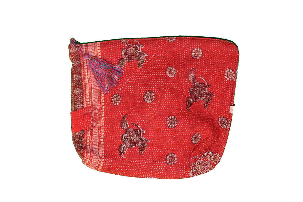 Kantha sari pung 24*28 cm
