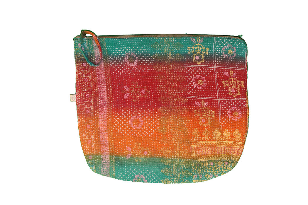 Kantha sari pung 24*28 cm