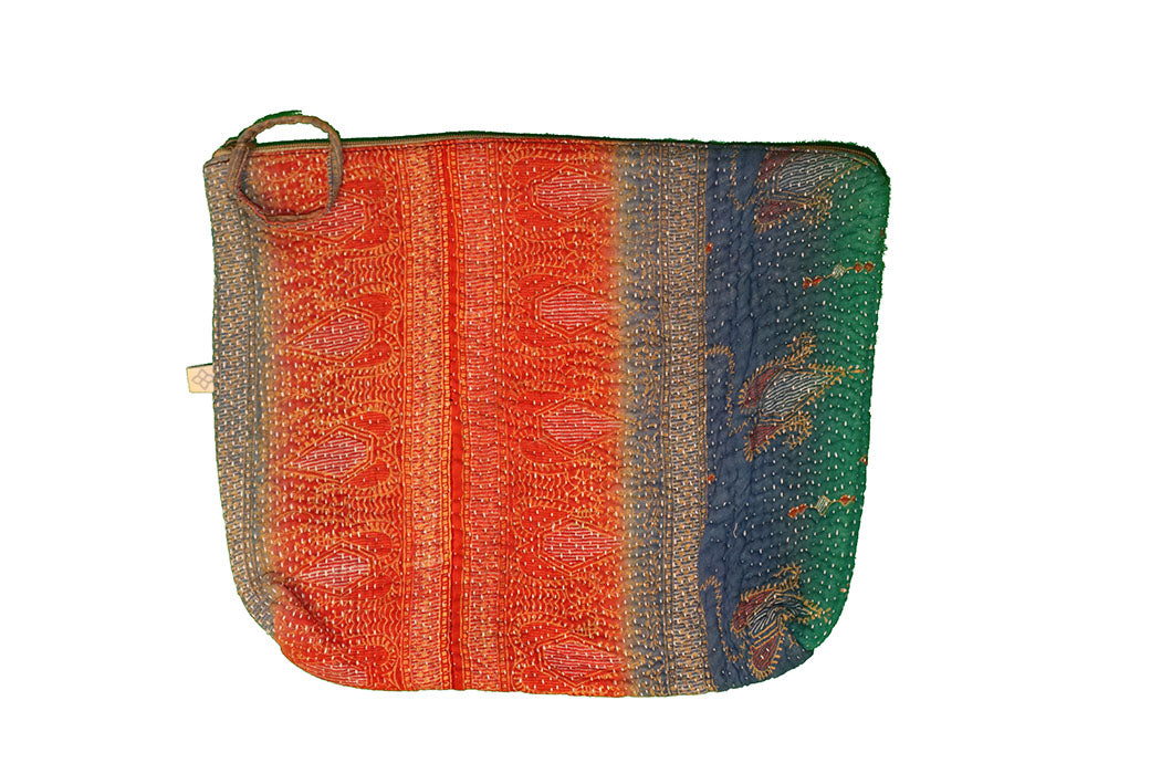 Kantha sari pung 24*28 cm