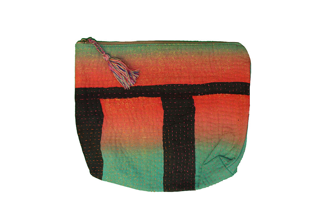 Kantha sari pung 24*28 cm