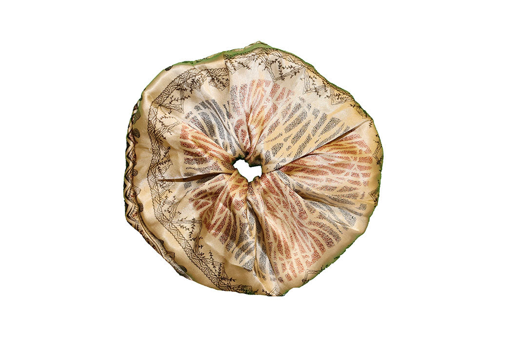Sari silke scrunchie, one size