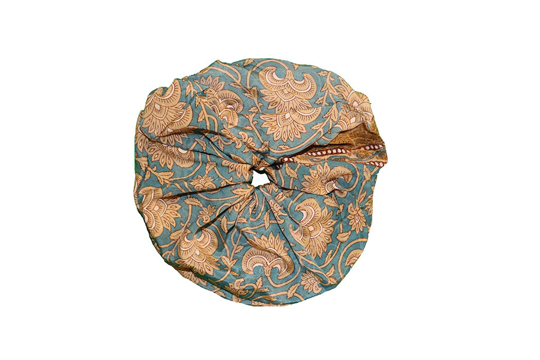 Sari silke scrunchie, one size