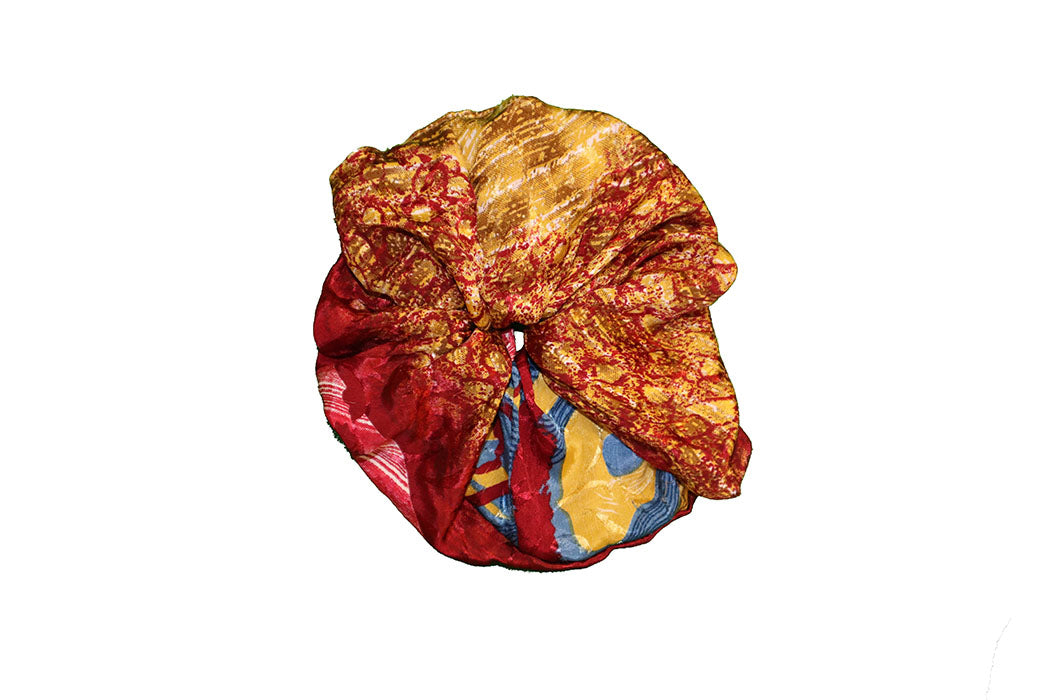 Sari silke scrunchie, one size