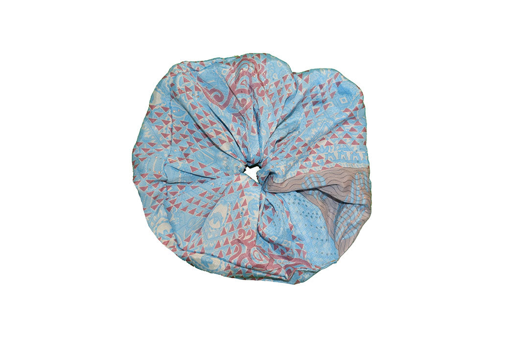 Sari silke scrunchie, one size