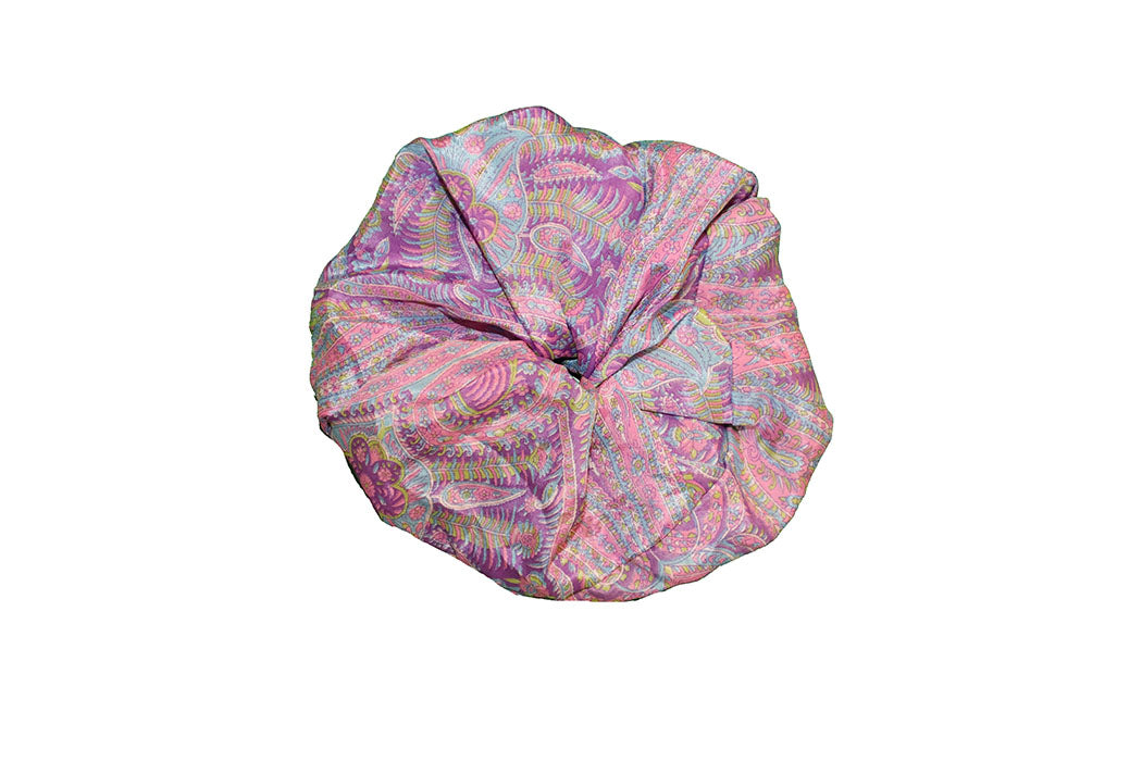 Sari silke scrunchie, one size