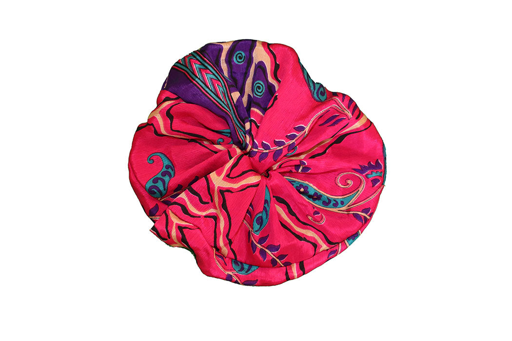 Sari silke scrunchie, one size