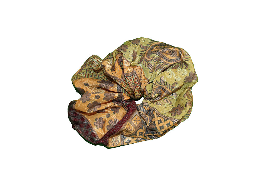 Sari silke scrunchie, one size