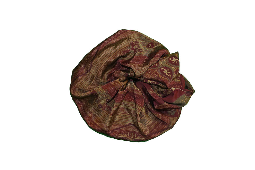 Sari silke scrunchie, one size