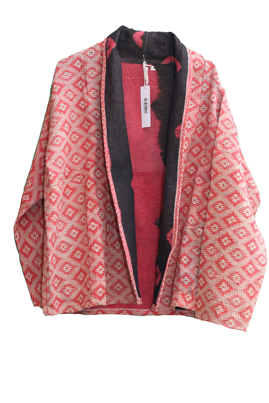 Ally kantha quilt jacket cotton one size