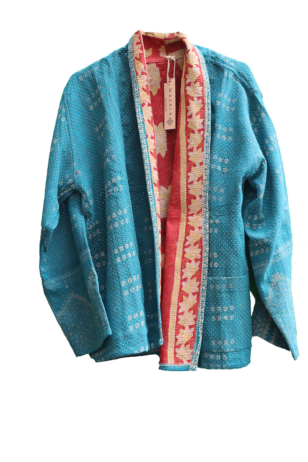 Ally kantha quilt jacket cotton one size