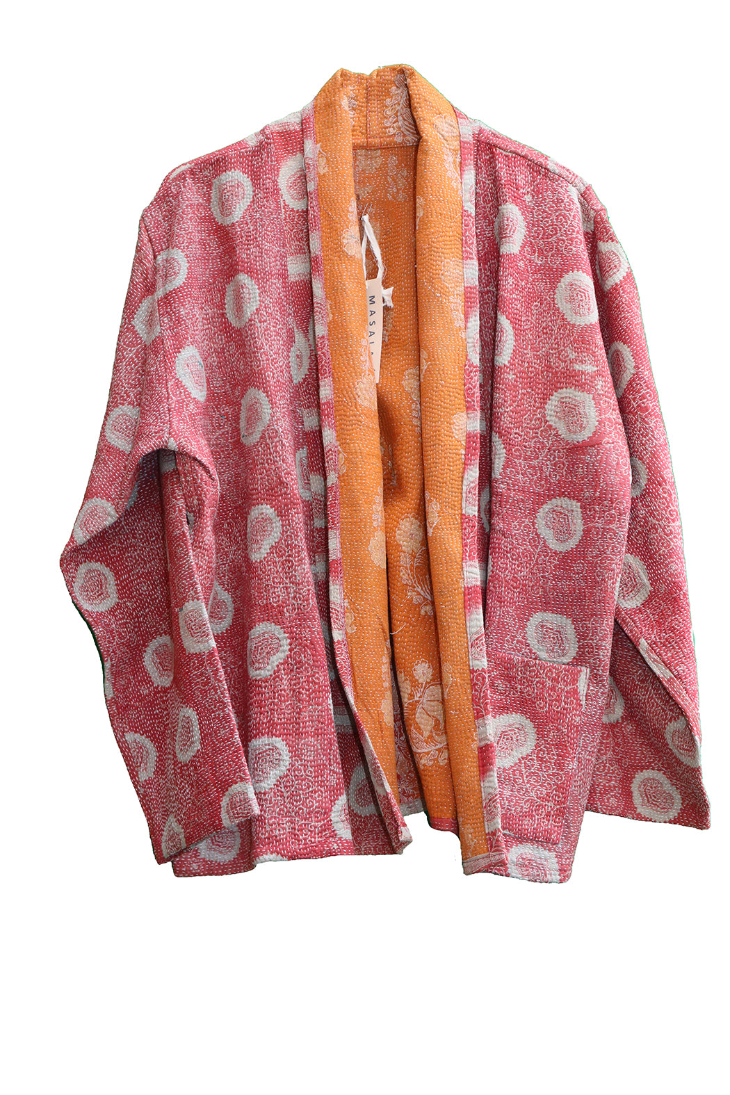 Ally kantha quilt jacket cotton one size