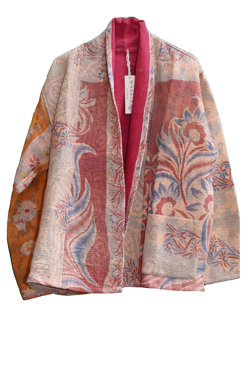 Ally kantha quilt jacket cotton one size
