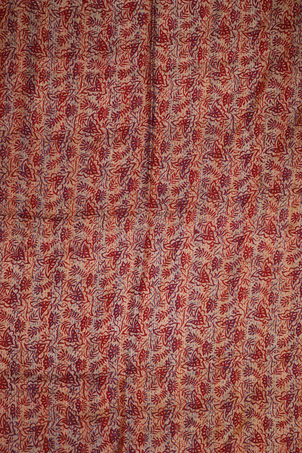 Sari kantha silke tørklæde 85*190 cm