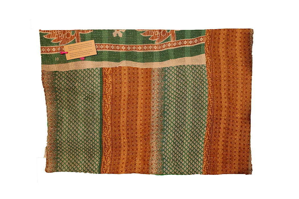 Sari Vintage Kantha Kissen 50*70 cm
