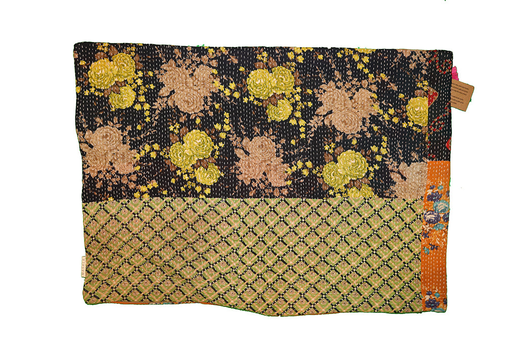 Sari Vintage Kantha Kissen 50*70 cm