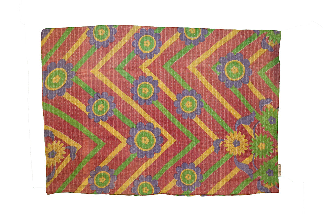 Sari Vintage Kantha Kissen 50*70 cm