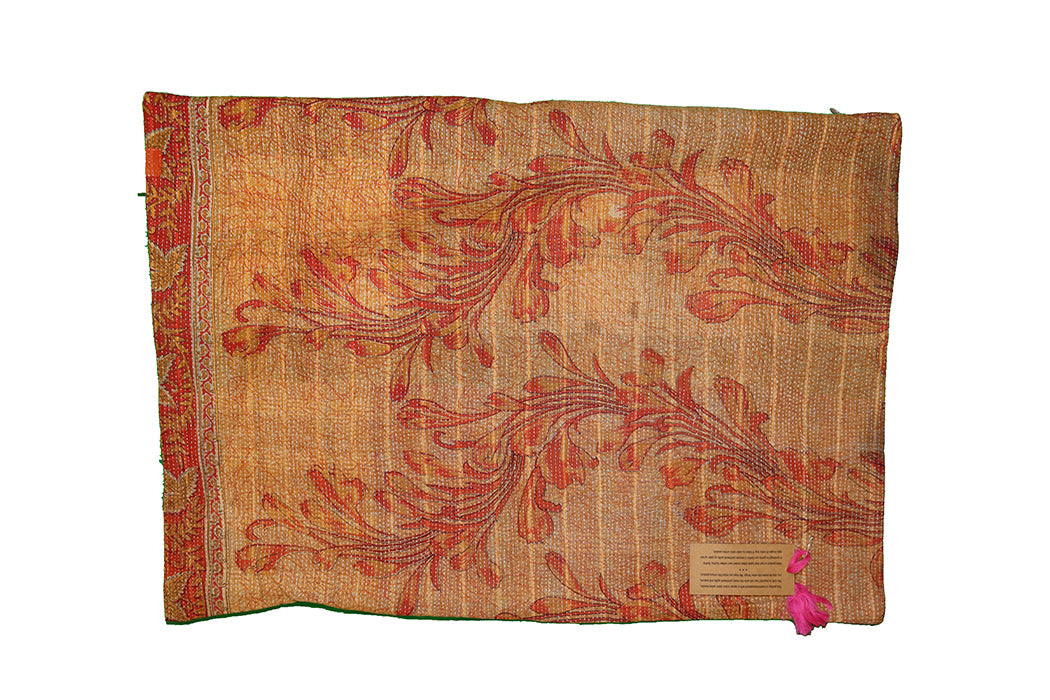 Sari Vintage Kantha Kissen 50*70 cm