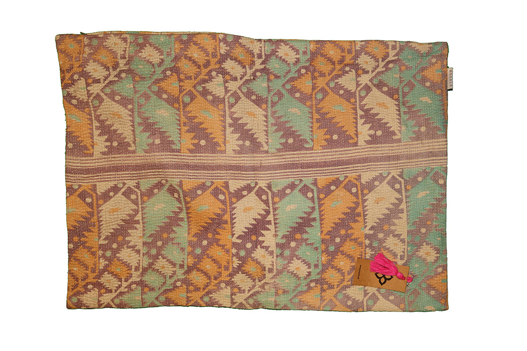 Sari Vintage Kantha Kissen 50*70 cm