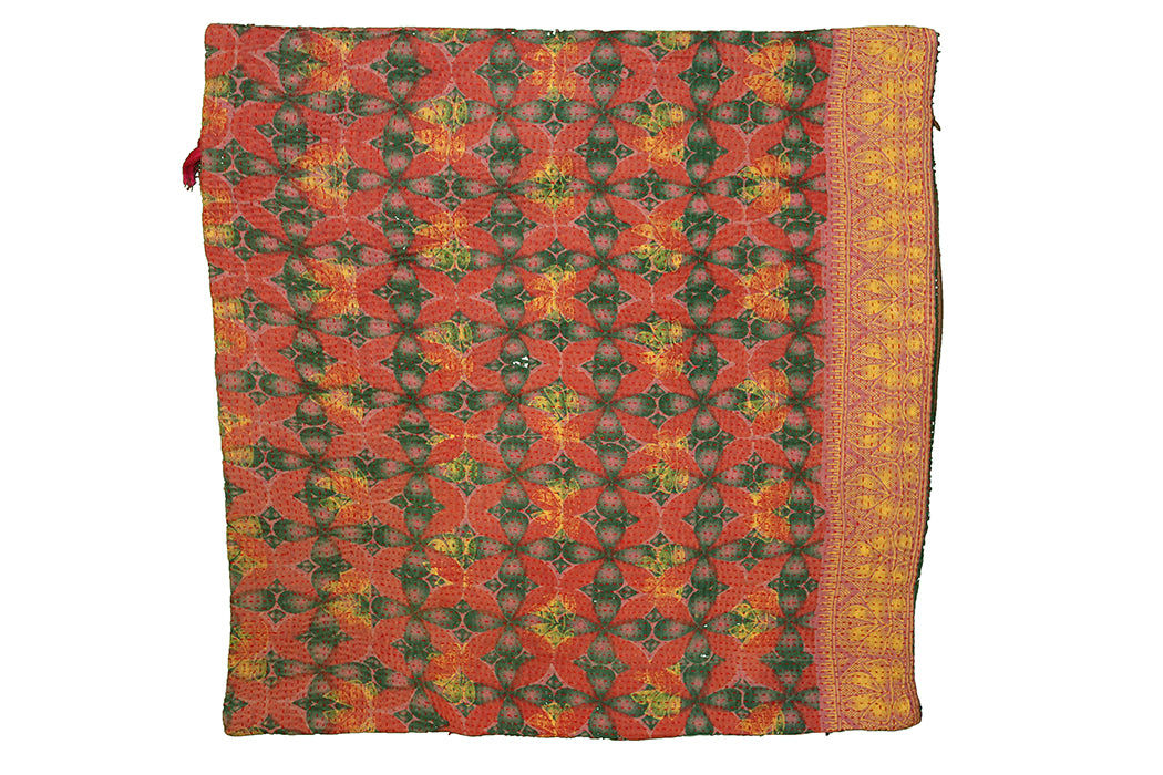 Sari vintage kantha pude 45*45 cm
