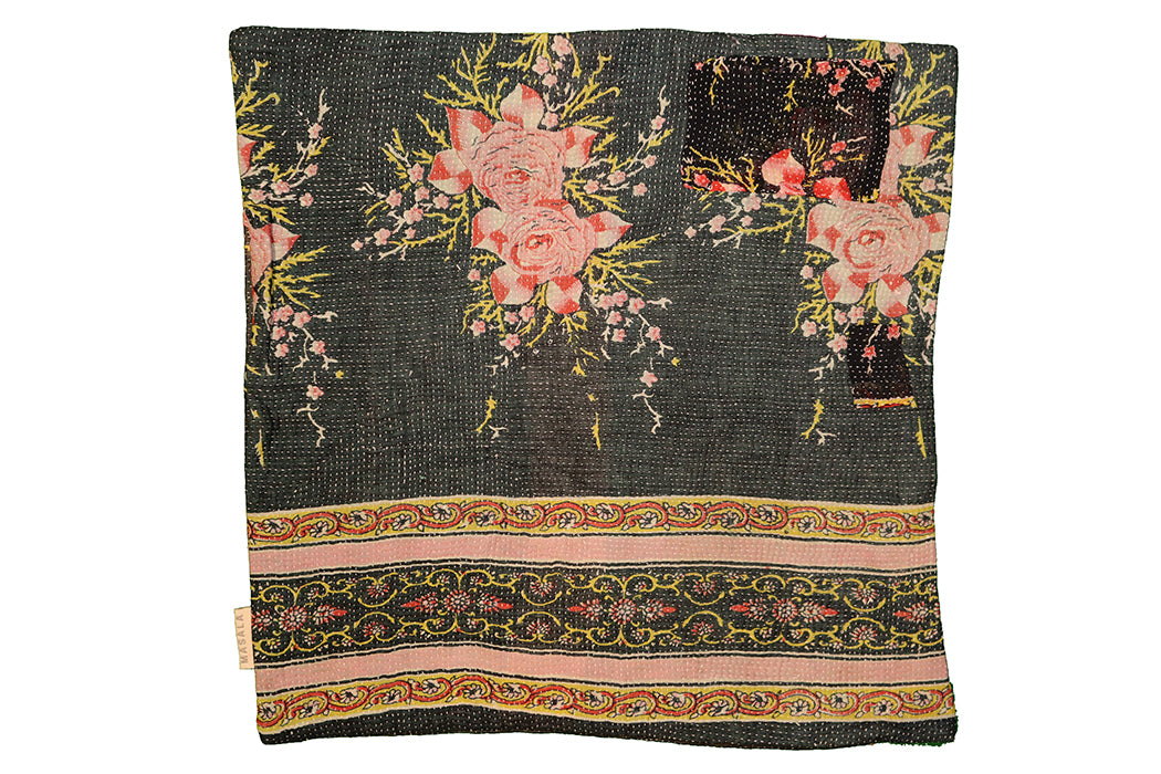 Sari vintage kantha pude 45*45 cm