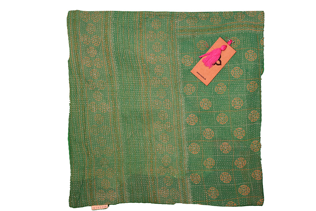 Sari vintage kantha pude 45*45 cm