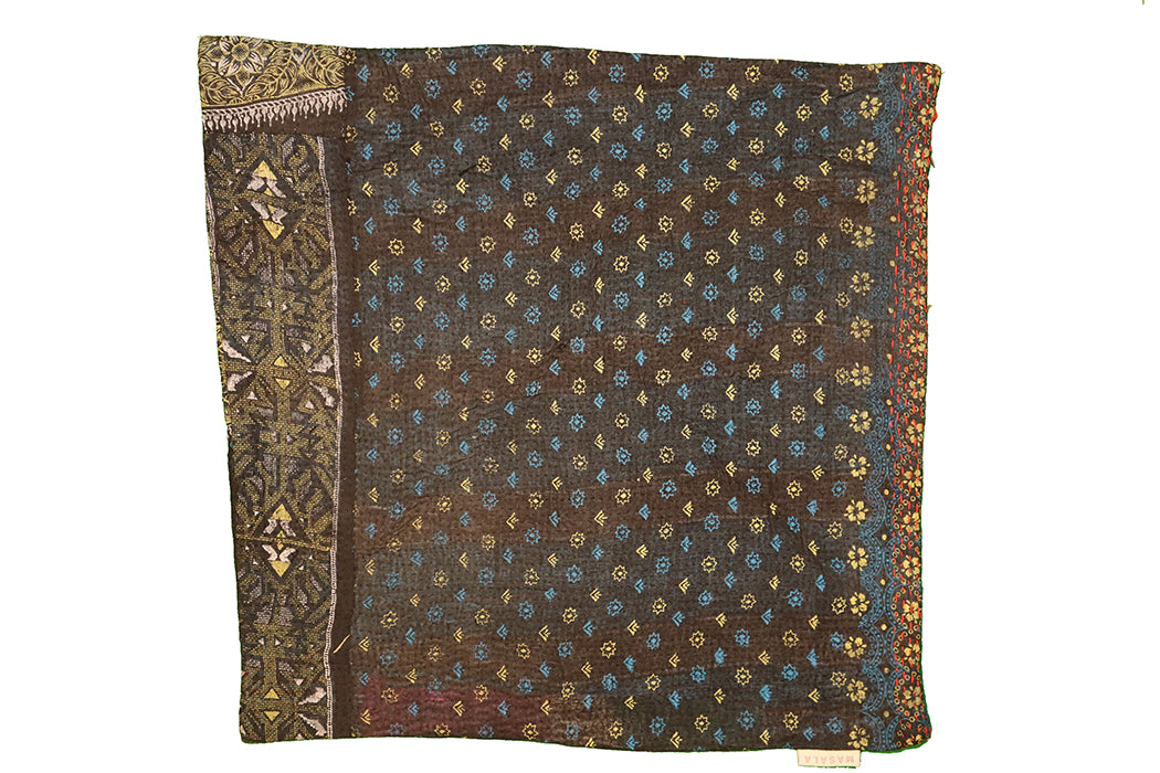Sari vintage kantha pude 45*45 cm