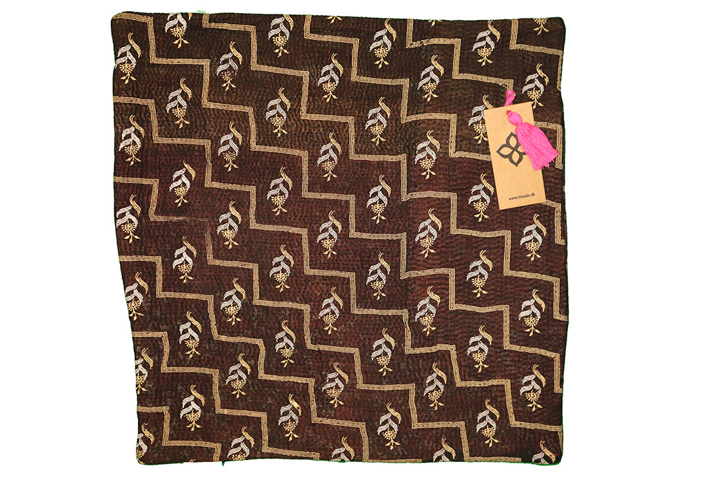 Sari vintage kantha pude 45*45 cm