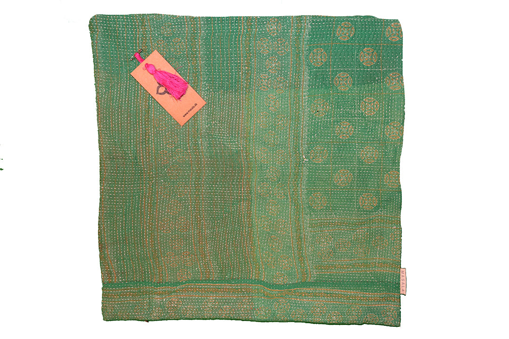 Sari vintage kantha pude 45*45 cm