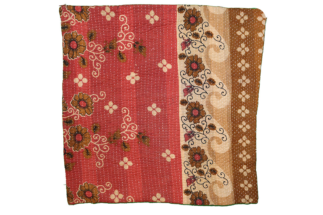 Sari vintage kantha pude 45*45 cm