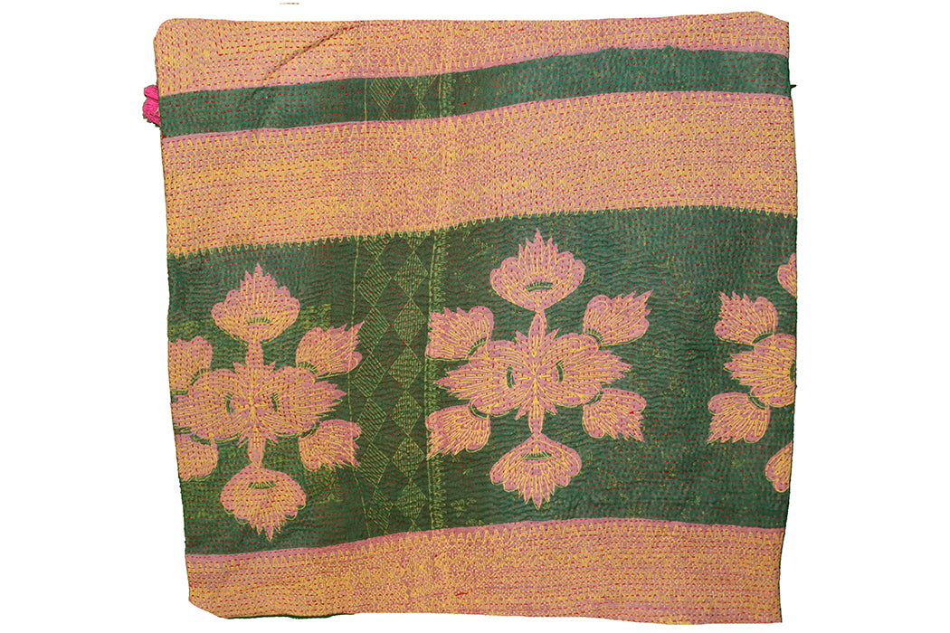 Sari vintage kantha pude 45*45 cm