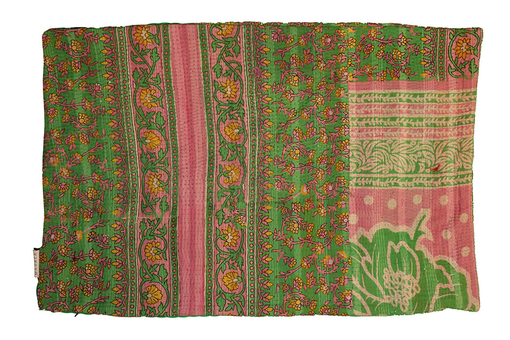Sari vintage kantha pude 40*60 cm