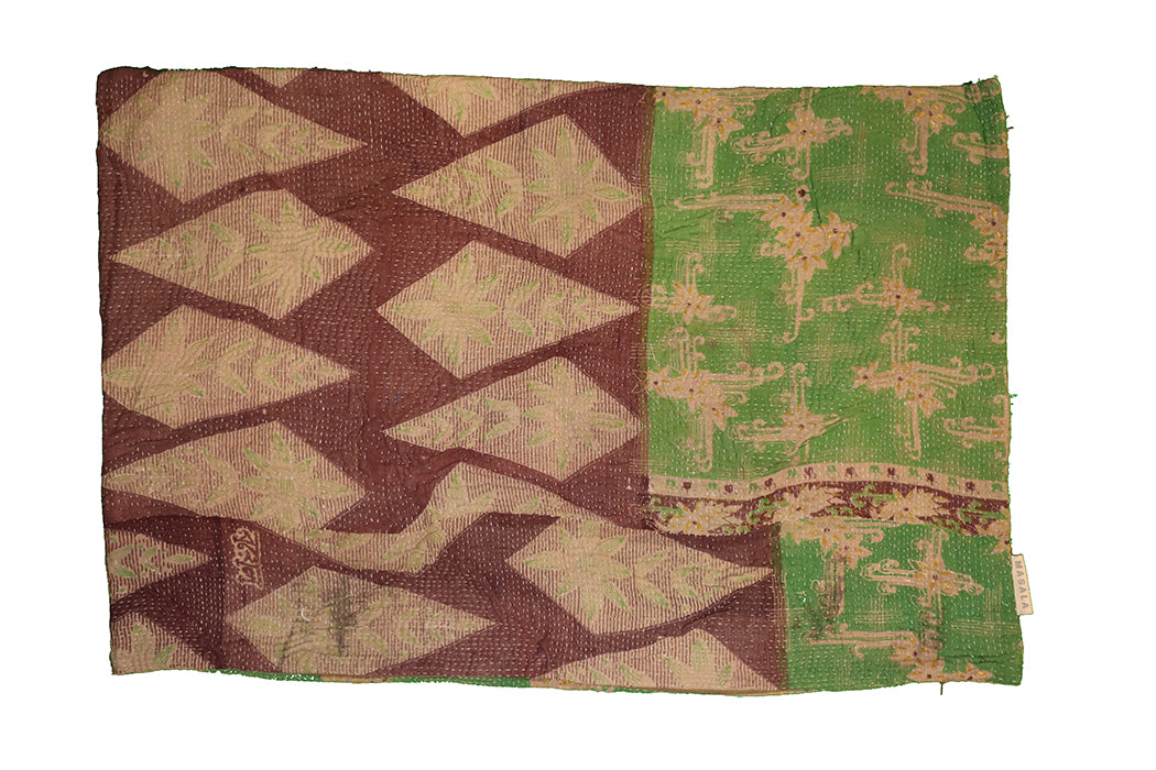 Sari vintage kantha pude 40*60 cm