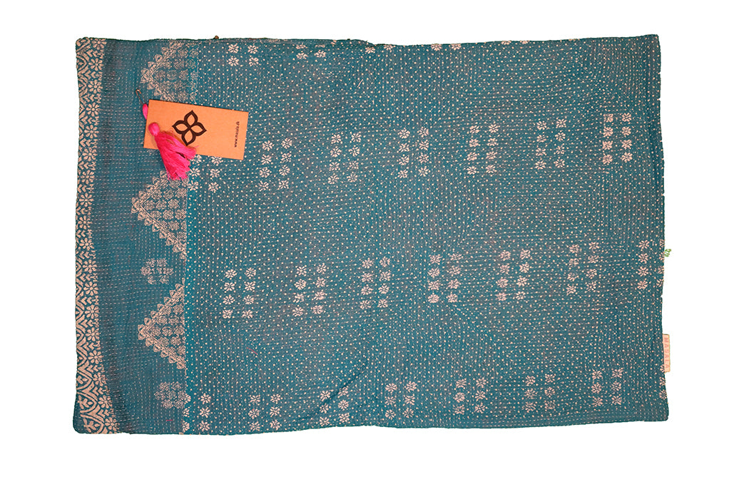 Sari vintage kantha pude 40*60 cm