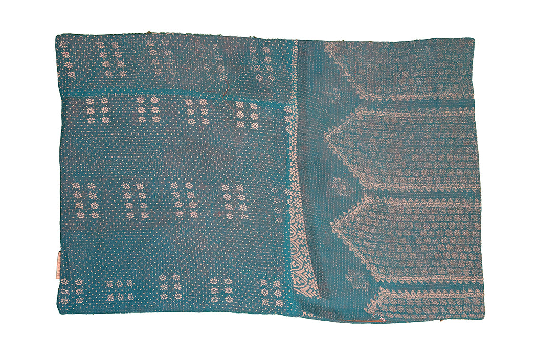 Sari vintage kantha pude 40*60 cm