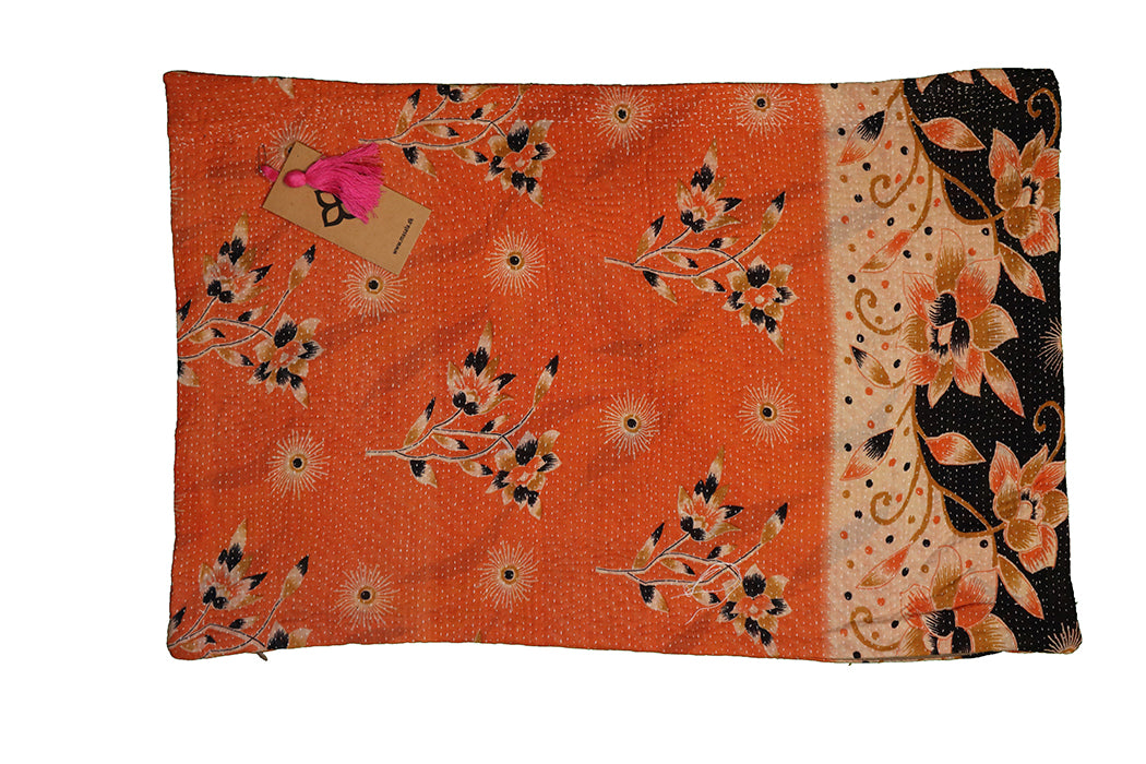 Sari vintage kantha pude 40*60 cm