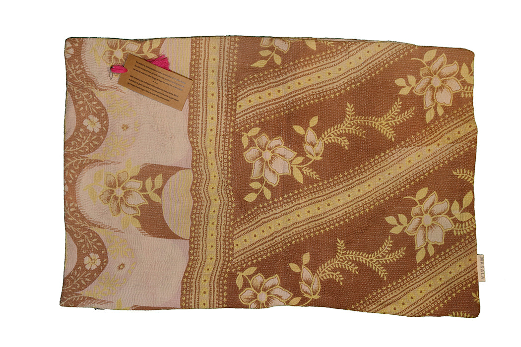Sari vintage kantha pude 40*60 cm