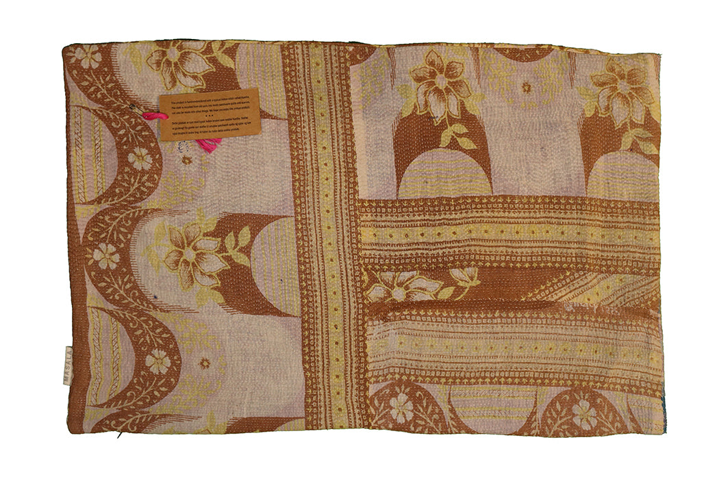 Sari vintage kantha pude 40*60 cm