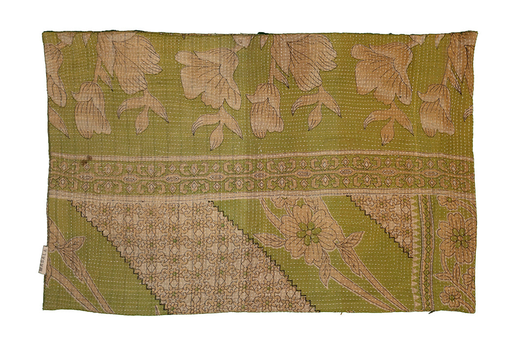 Sari vintage kantha pude 40*60 cm