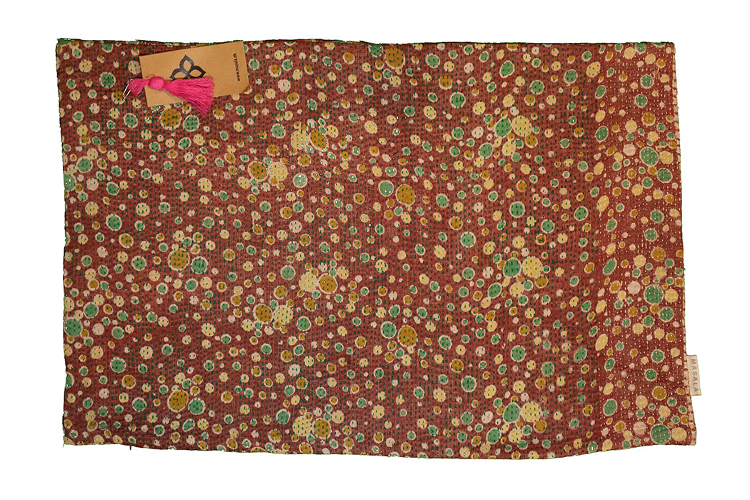 Sari vintage kantha pude 40*60 cm