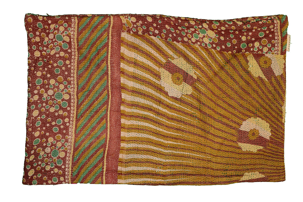 Sari vintage kantha pude 40*60 cm