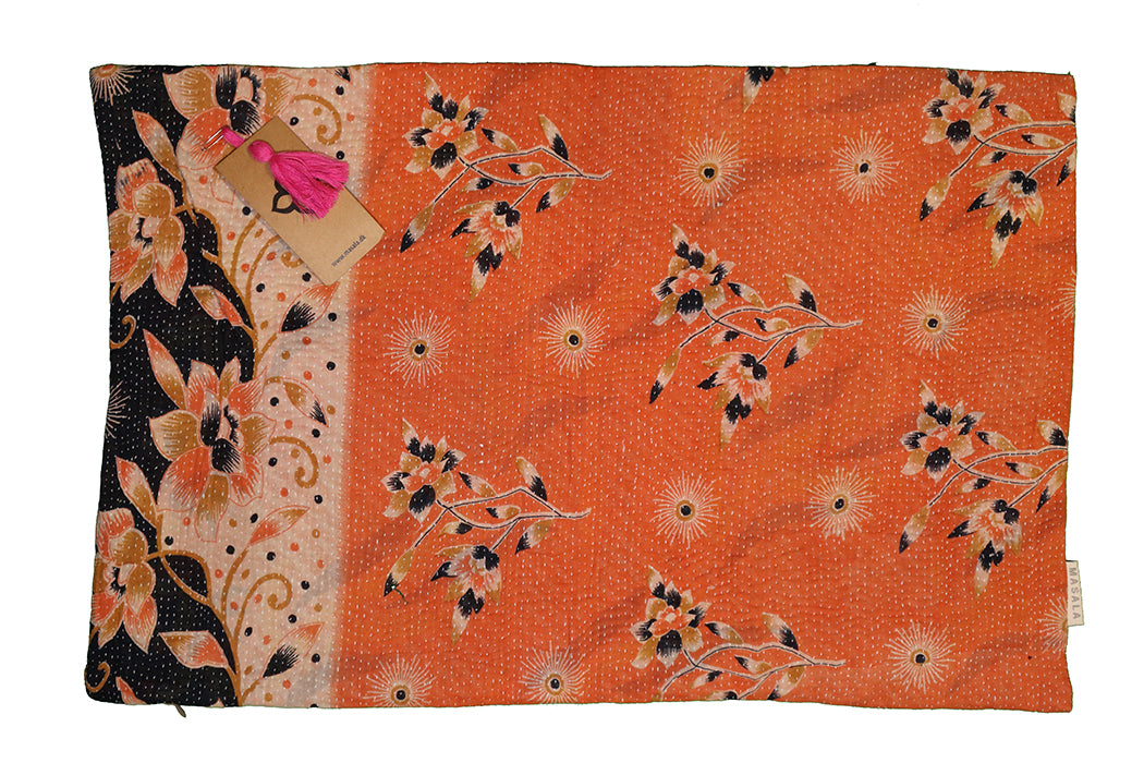 Sari vintage kantha pude 40*60 cm