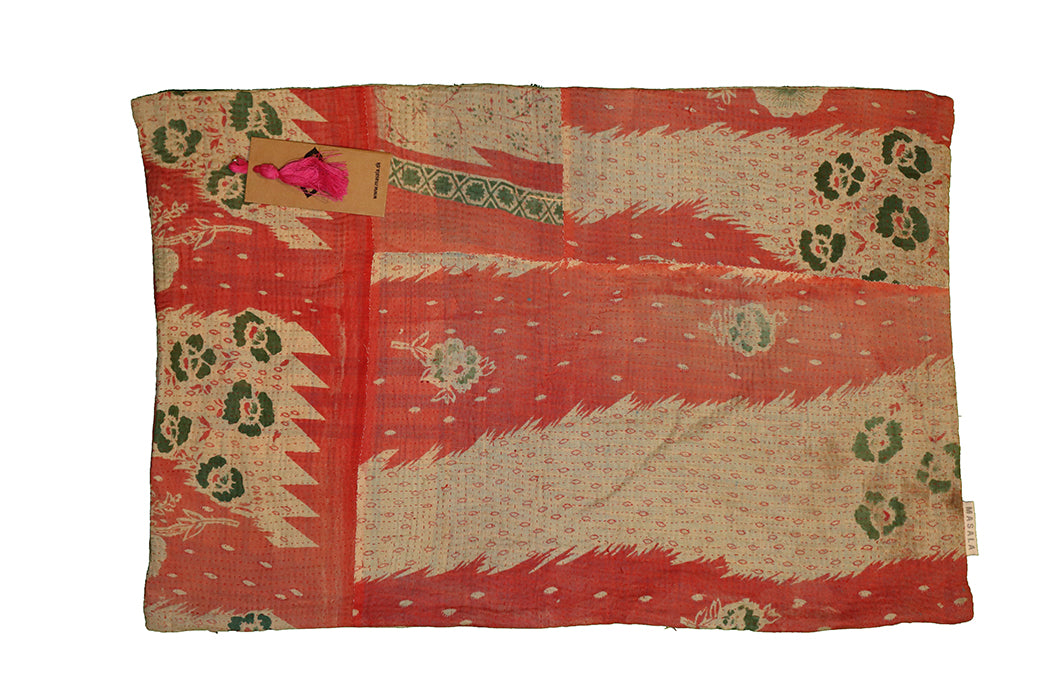 Sari vintage kantha pude 40*60 cm