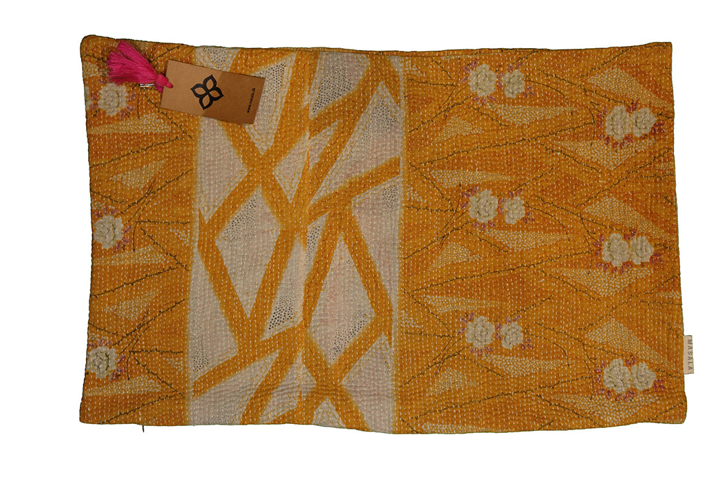 Sari vintage kantha pude 40*60 cm