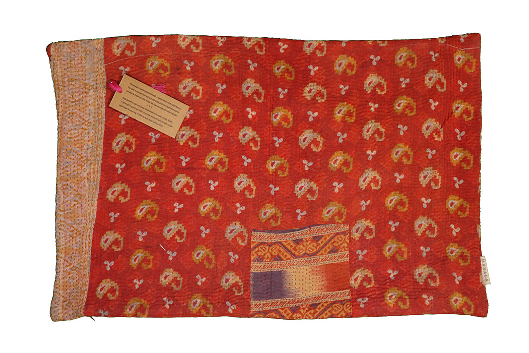 Sari vintage kantha pude 40*60 cm